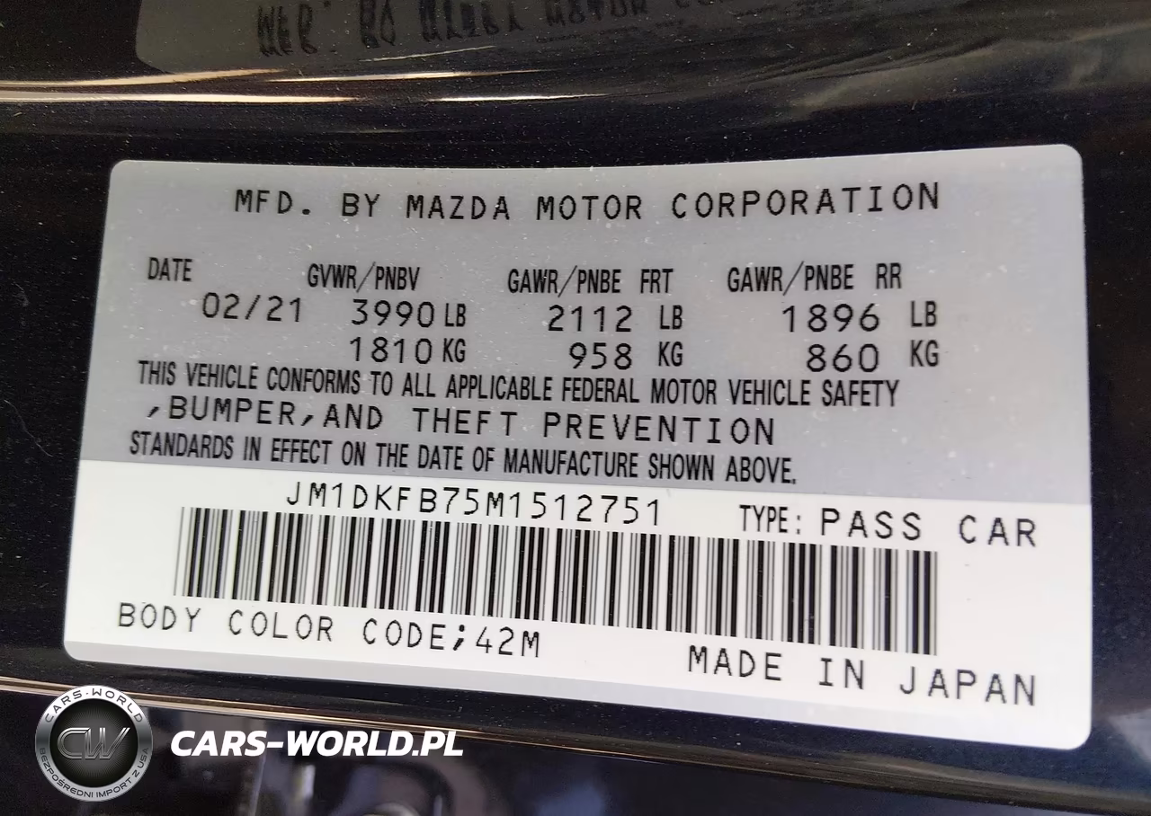 2021 Mazda Cx-3 Sport VIN:JM1DKFB75M1512751 - 9
