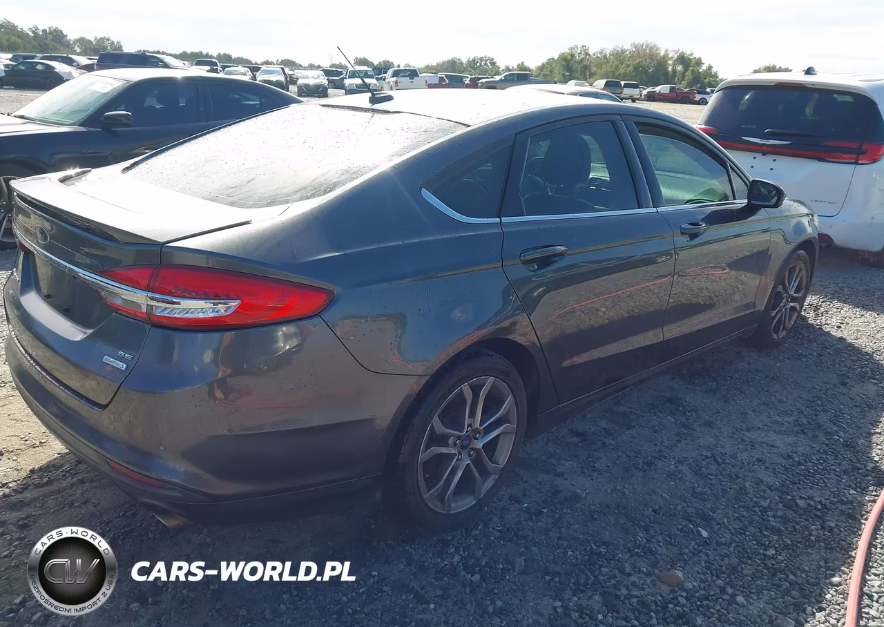 2017 Ford Fusion Se VIN:3FA6P0HD5HR289648 - 4