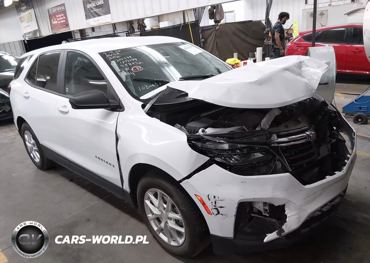 2022 Chevrolet Equinox Fwd Ls VIN:3GNAXHEV6NS214534 - 1