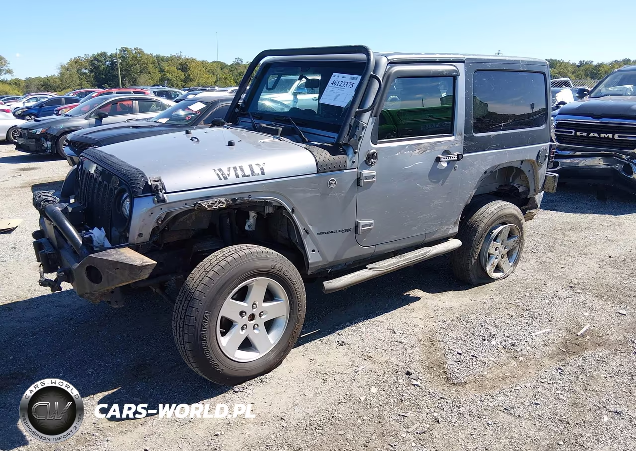 2018 Jeep Wrangler Jk Willy Wheeler 4X4 VIN:1C4AJWAG8JL860857 - 2