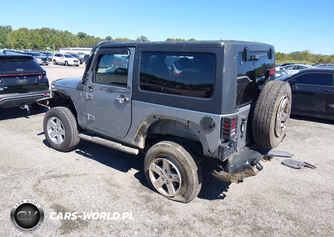 2018 Jeep Wrangler Jk Willy Wheeler 4X4 VIN:1C4AJWAG8JL860857 - 3