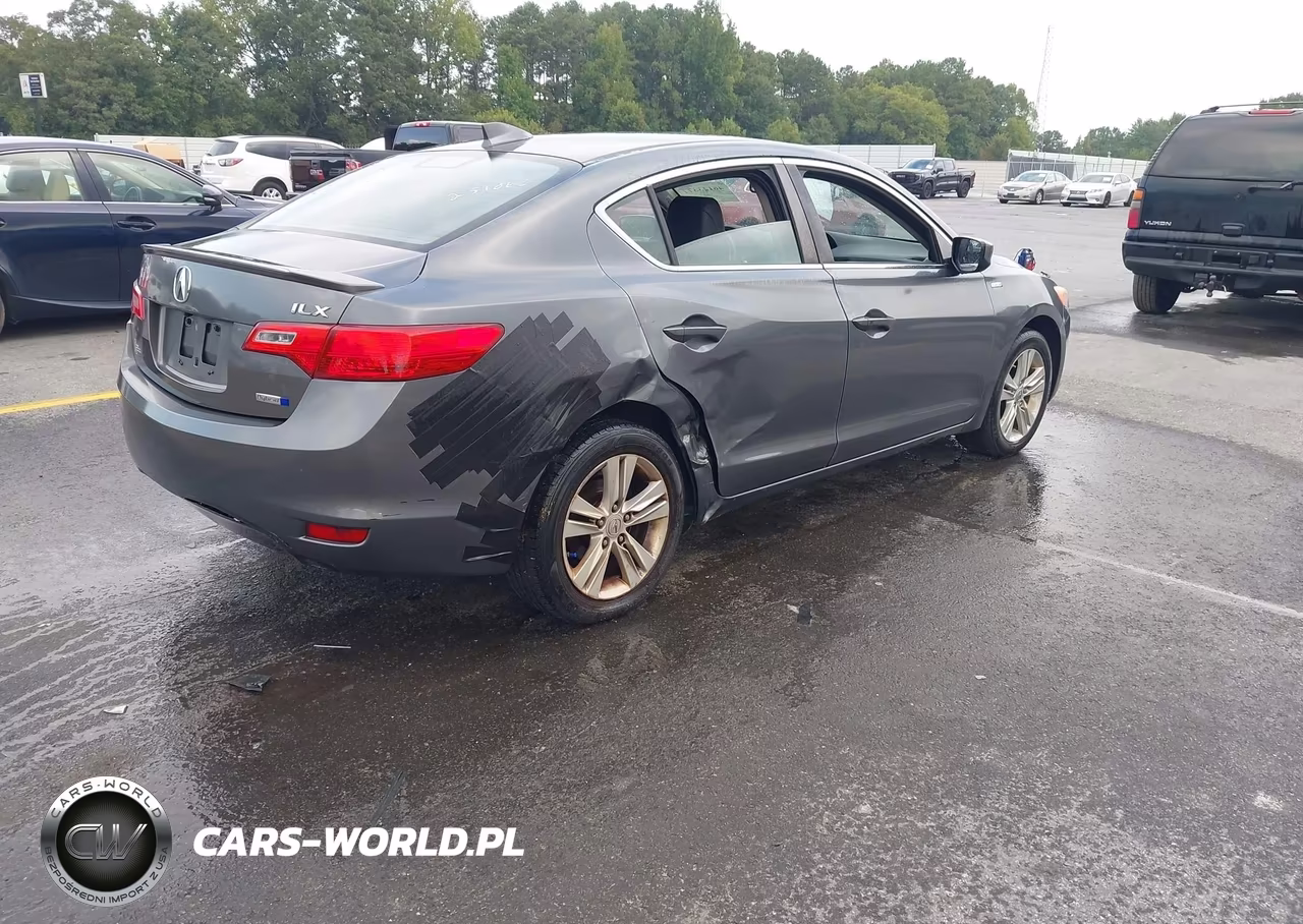 2013 Acura Ilx Hybrid 1.5L VIN:19VDE3F7XDE300403 - 4