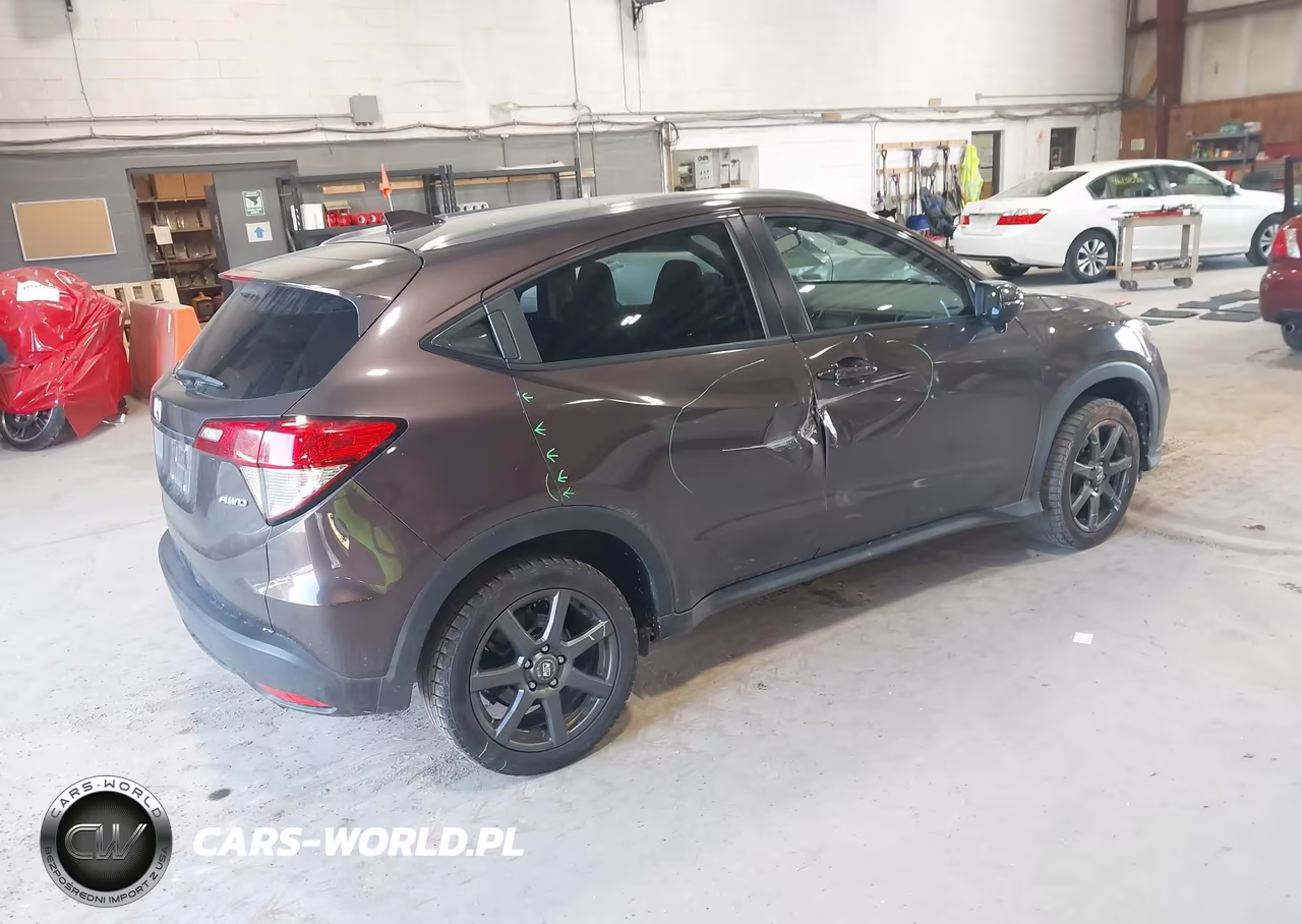 2022 Honda Hr-V Awd Ex VIN:3CZRU6H59NM703917 - 4