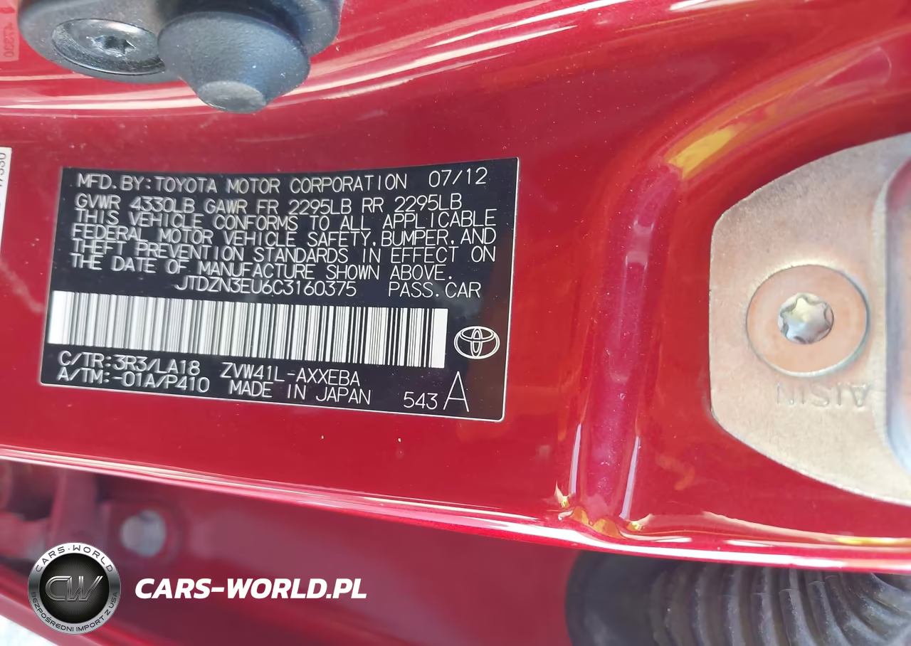 2012 Toyota Prius V Five VIN:JTDZN3EU6C3160375 - 9