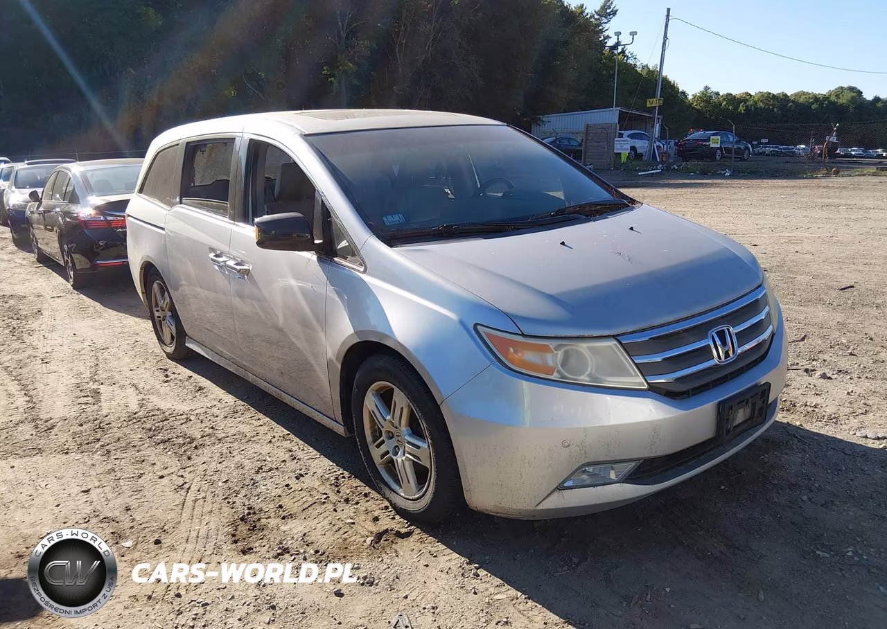 2012 Honda Odyssey Touring-Touring Elite VIN:5FNRL5H91CB018849 - 1