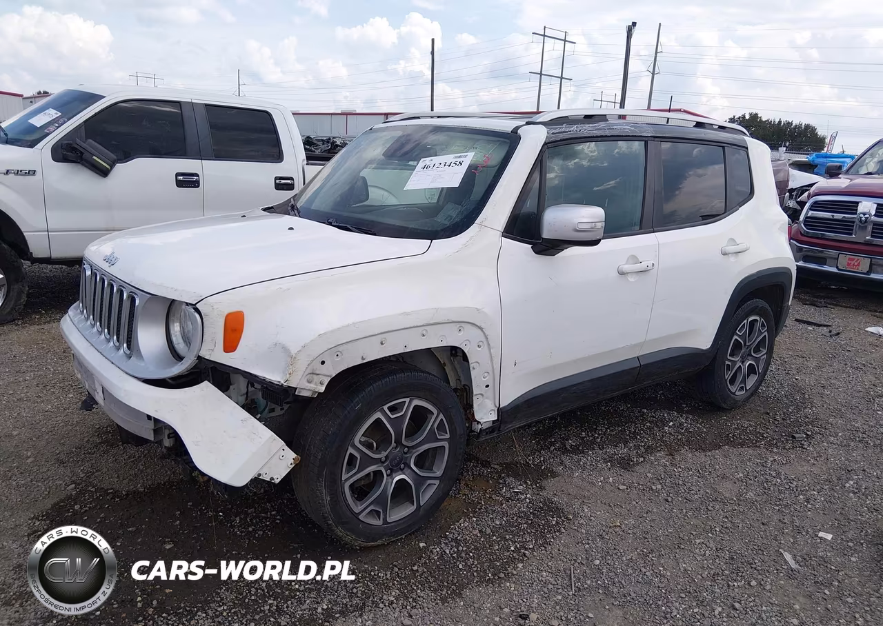 2018 Jeep Renegade Limited Fwd VIN:ZACCJADB1JPG97962 - 2