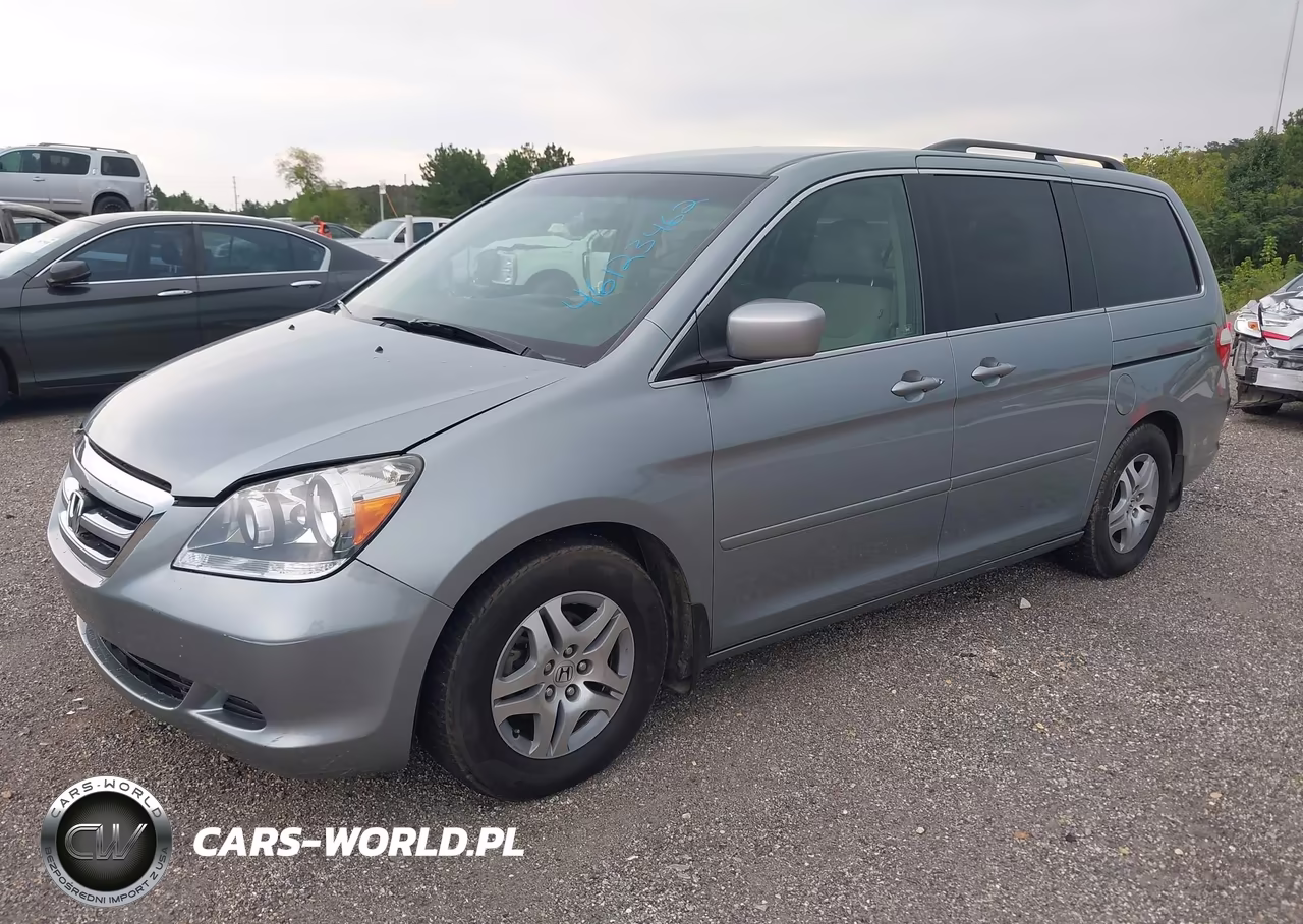 2007 Honda Odyssey Ex VIN:5FNRL38427B028580 - 2