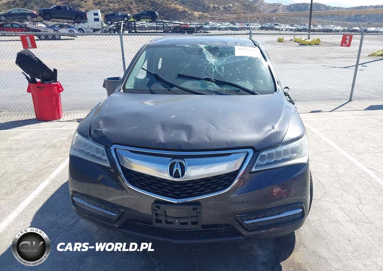 2014 Acura Mdx VIN:5FRYD3H25EB015406 - 12