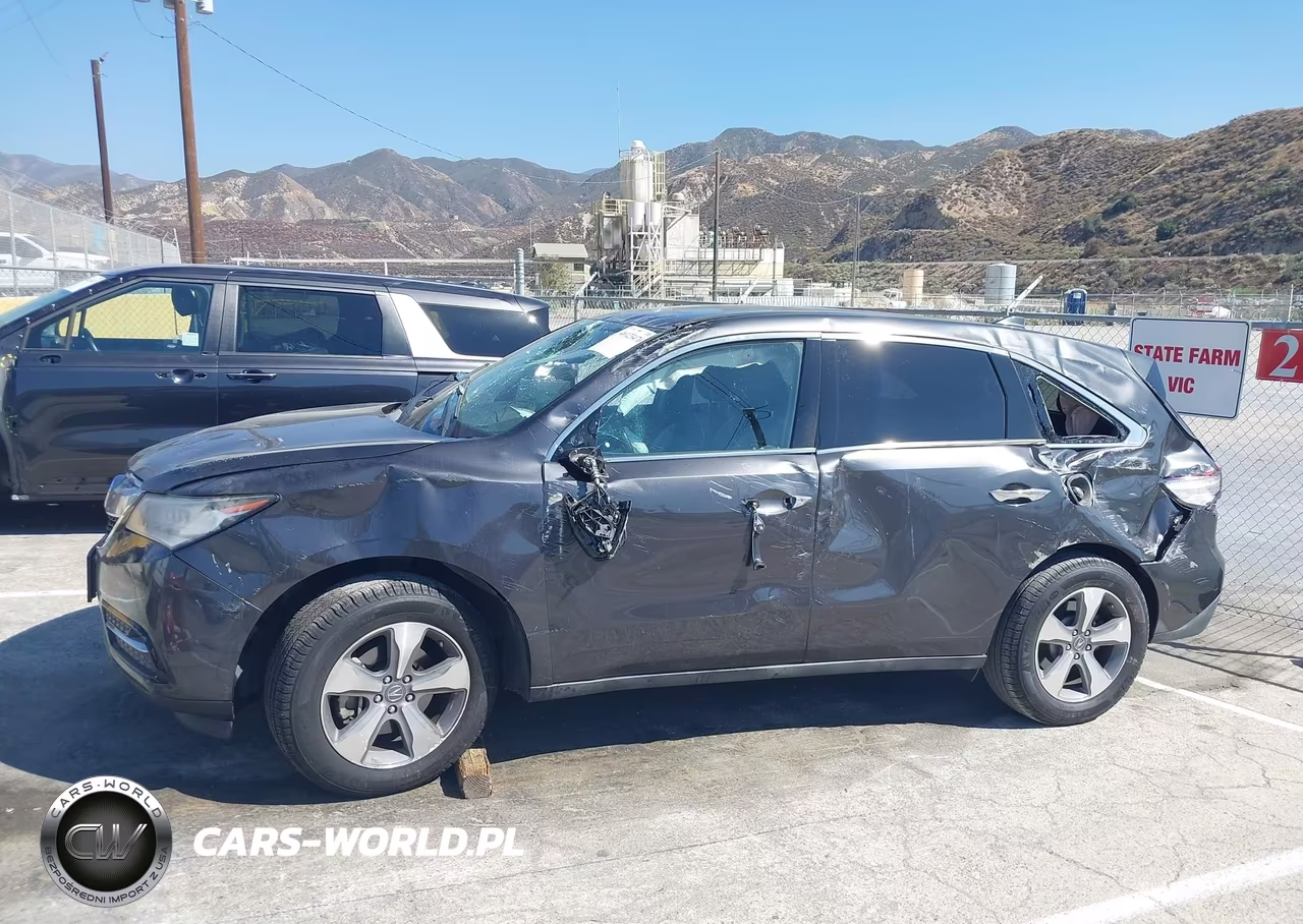 2014 Acura Mdx VIN:5FRYD3H25EB015406 - 14