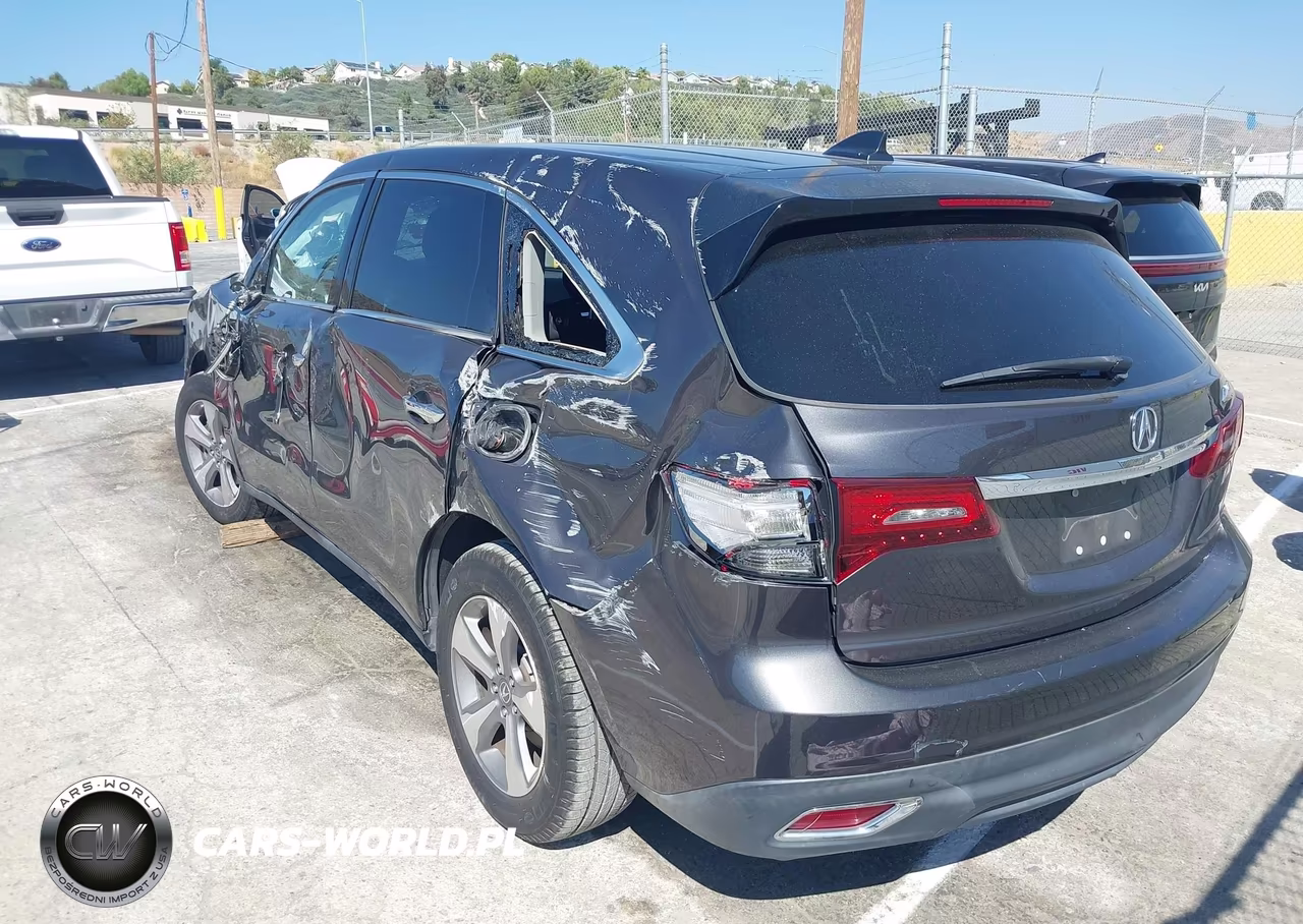 2014 Acura Mdx VIN:5FRYD3H25EB015406 - 3