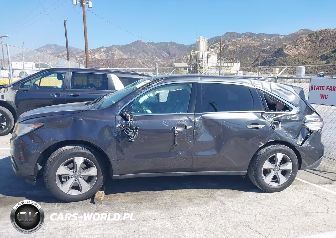 2014 Acura Mdx VIN:5FRYD3H25EB015406 - 5