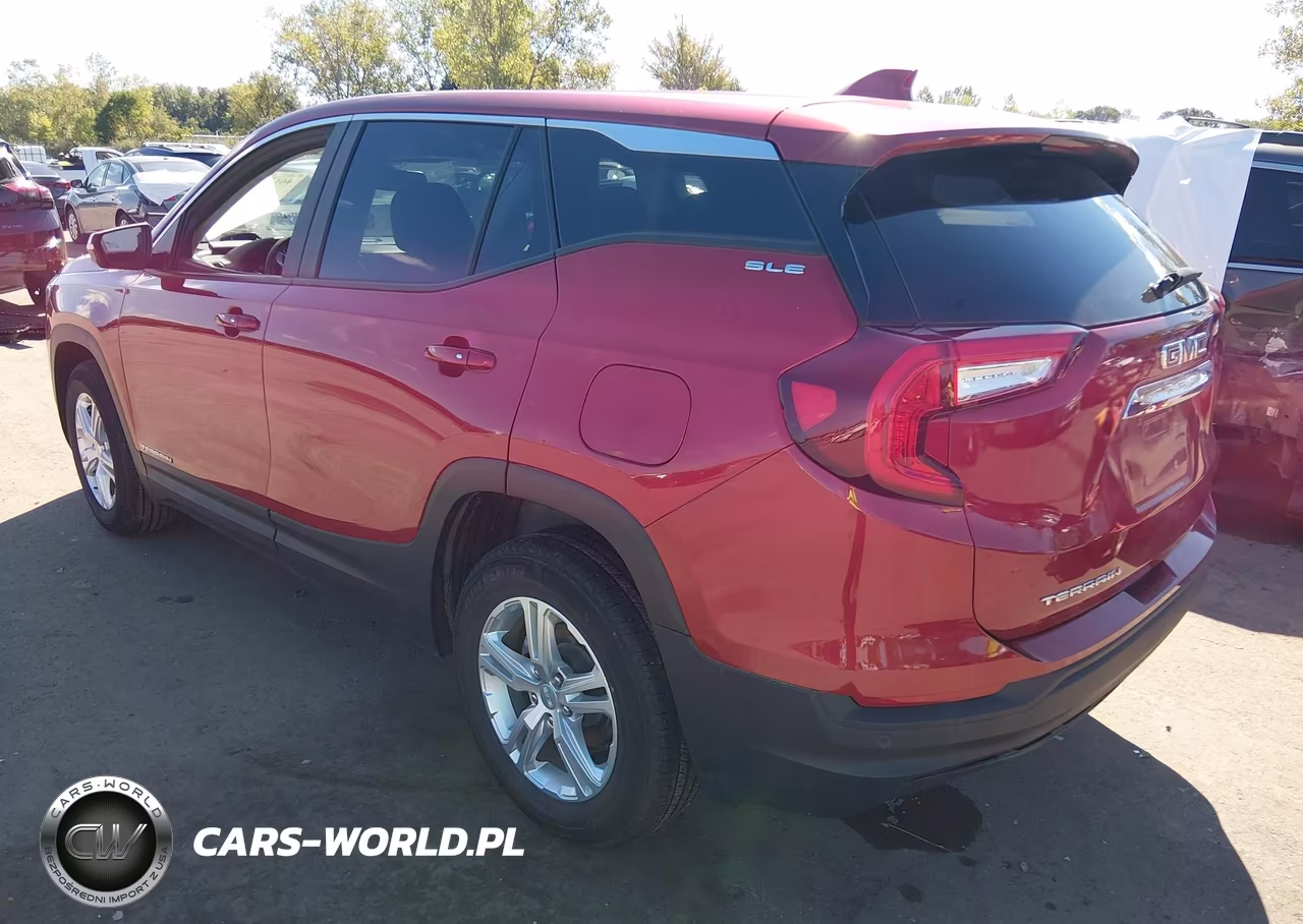 2022 GMC Terrain Fwd Sle VIN:3GKALMEV7NL168157 - 3