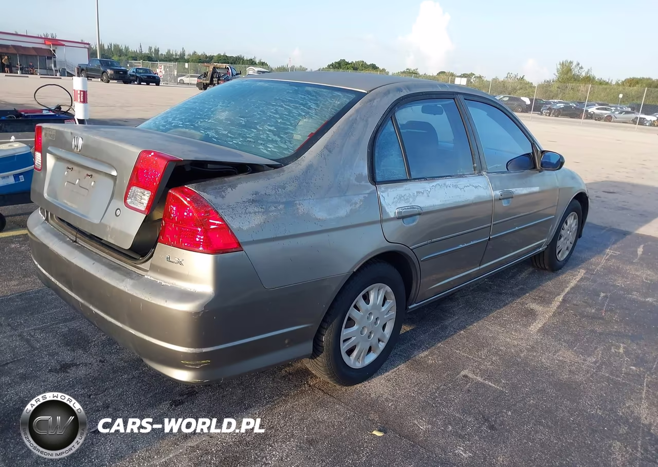 2005 Honda Civic Lx VIN:2HGES16505H633353 - 4