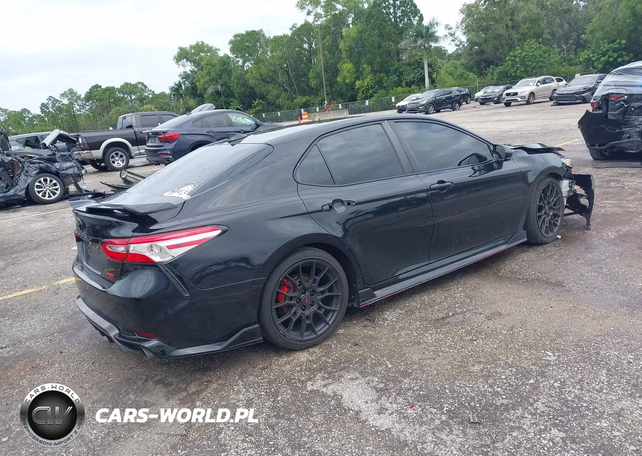 2020 Toyota Camry Trd VIN:4T1NZ1AK1LU045622 - 4