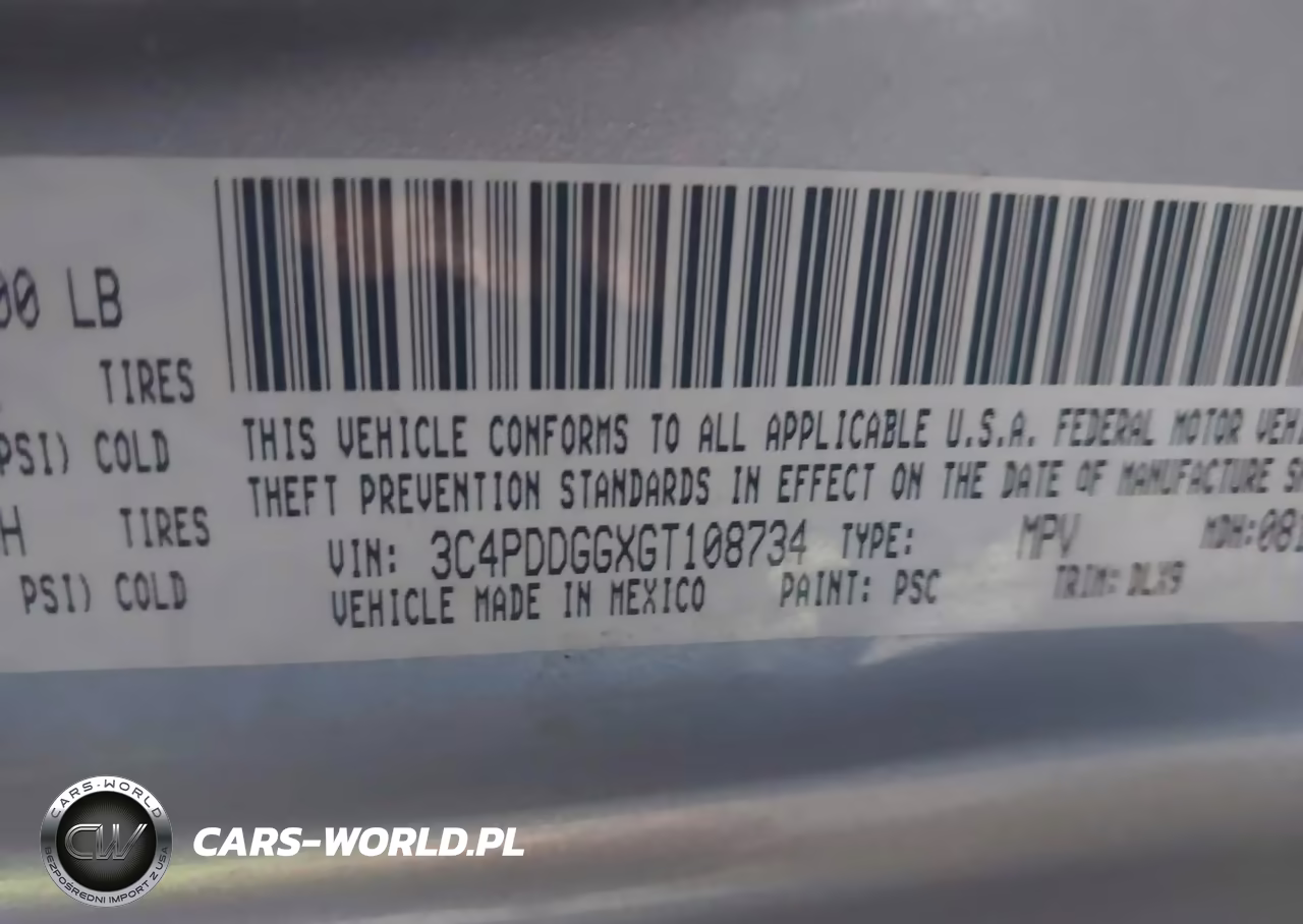 2016 Dodge Journey Crossroad Plus VIN:3C4PDDGGXGT108734 - 9