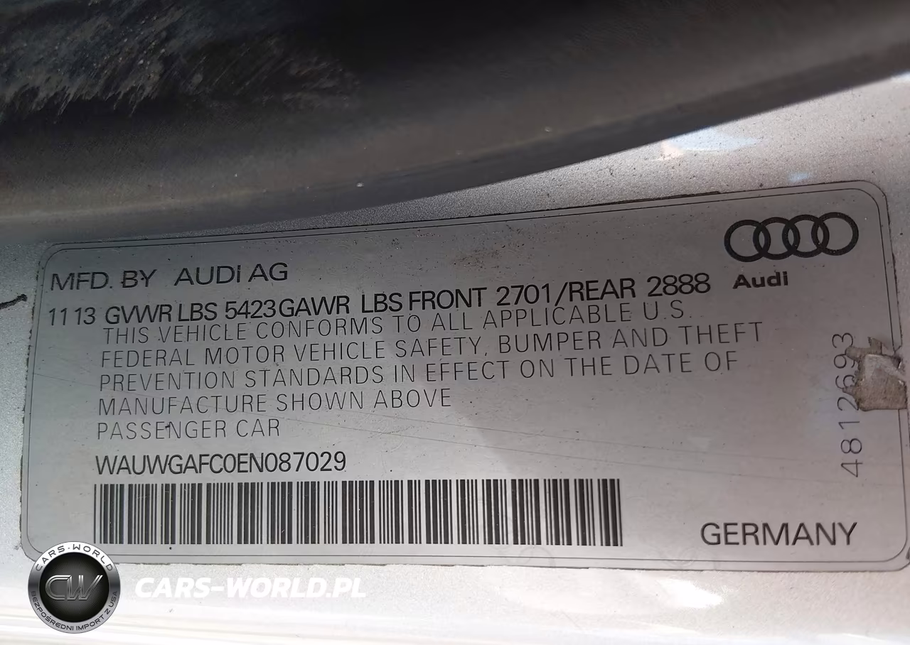 2014 Audi A7 3.0T Premium Plus VIN:WAUWGAFC0EN087029 - 9
