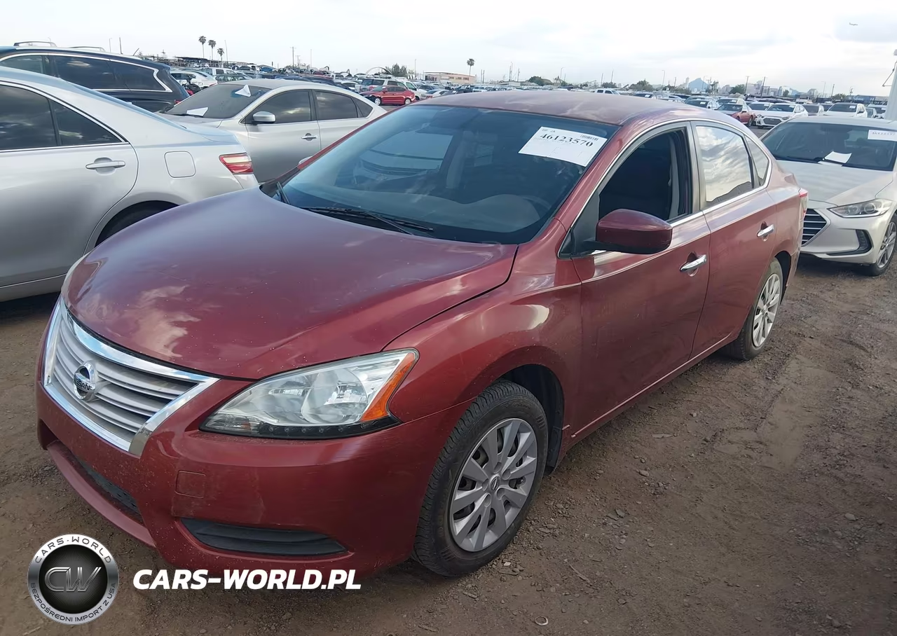 2015 Nissan Sentra S-Sv-Sr-Sl VIN:3N1AB7AP6FY384015 - 2