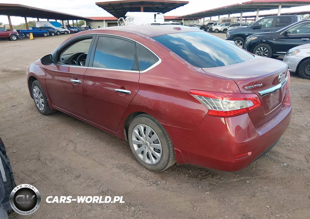 2015 Nissan Sentra S-Sv-Sr-Sl VIN:3N1AB7AP6FY384015 - 3