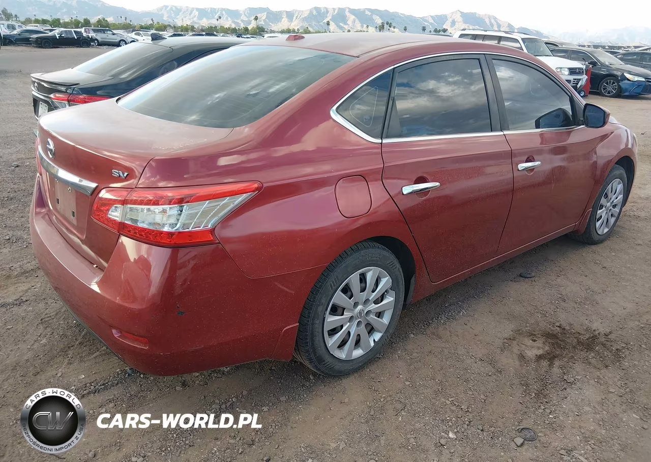 2015 Nissan Sentra S-Sv-Sr-Sl VIN:3N1AB7AP6FY384015 - 4
