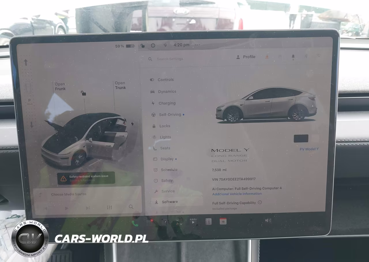 2026 Tesla Model Y All-Wheel Drive-Long Range Launch Series-Premium All-Wheel Drive VIN:7SAYGDEE2TA499917 - 7