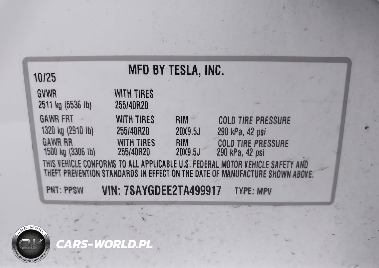 2026 Tesla Model Y All-Wheel Drive-Long Range Launch Series-Premium All-Wheel Drive VIN:7SAYGDEE2TA499917 - 9