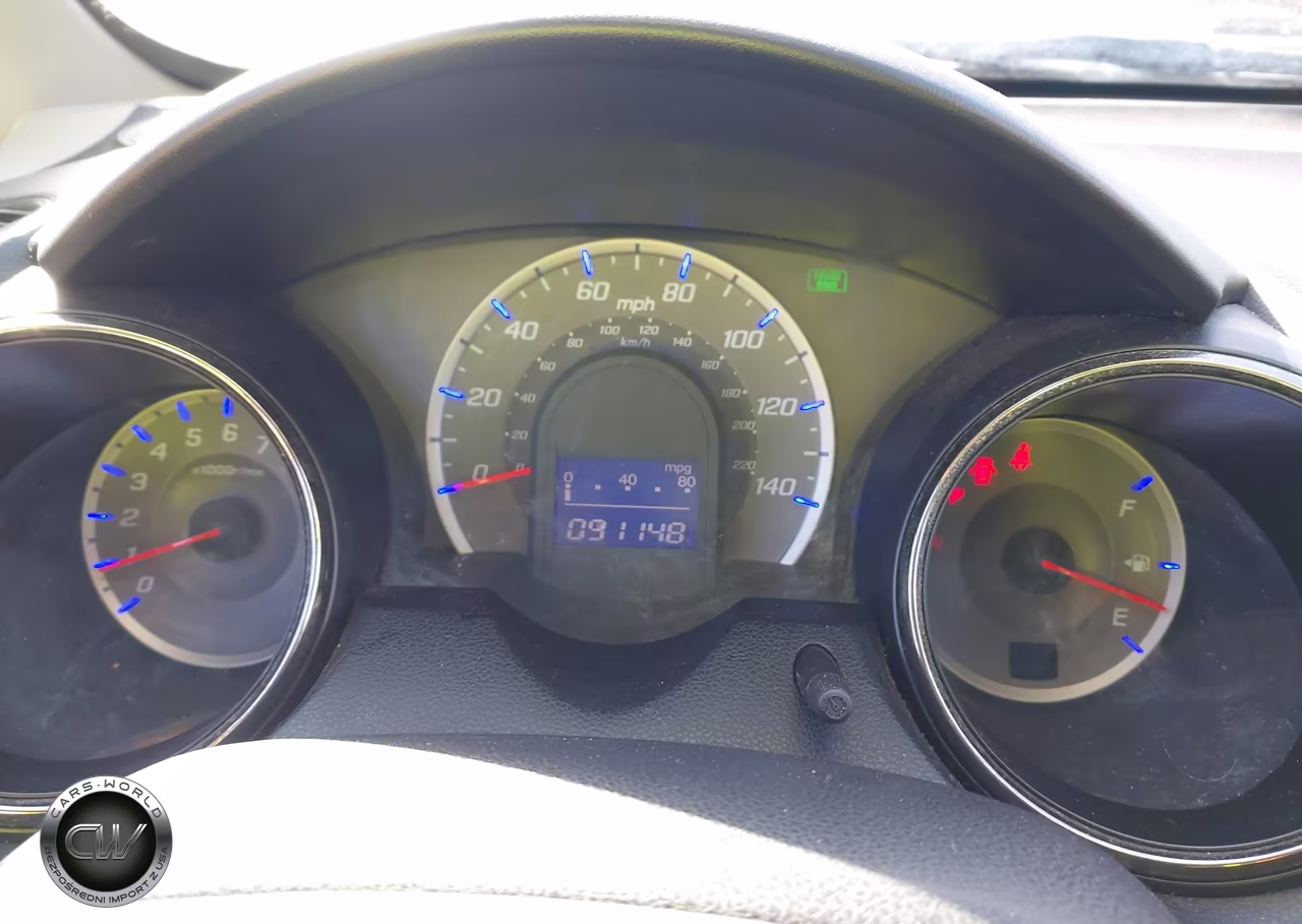 2013 Honda Fit Sport VIN:JHMGE8H5XDC060935 - 7