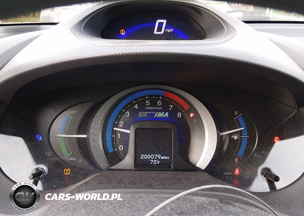 2010 Honda Insight Lx VIN:JHMZE2H55AS037425 - 7