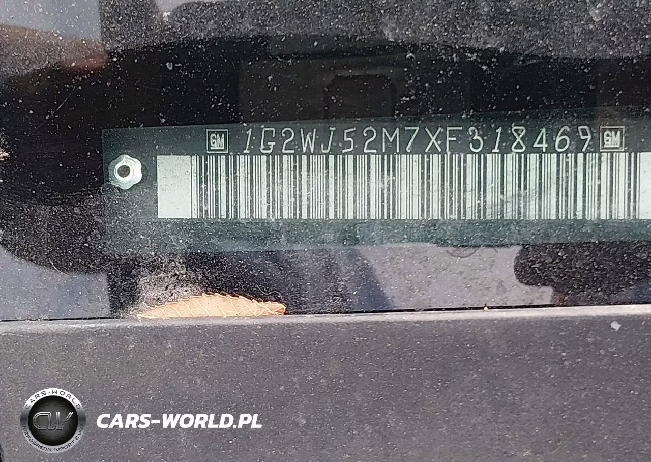 1999 Pontiac Grand Prix Se VIN:1G2WJ52M7XF318469 - 9
