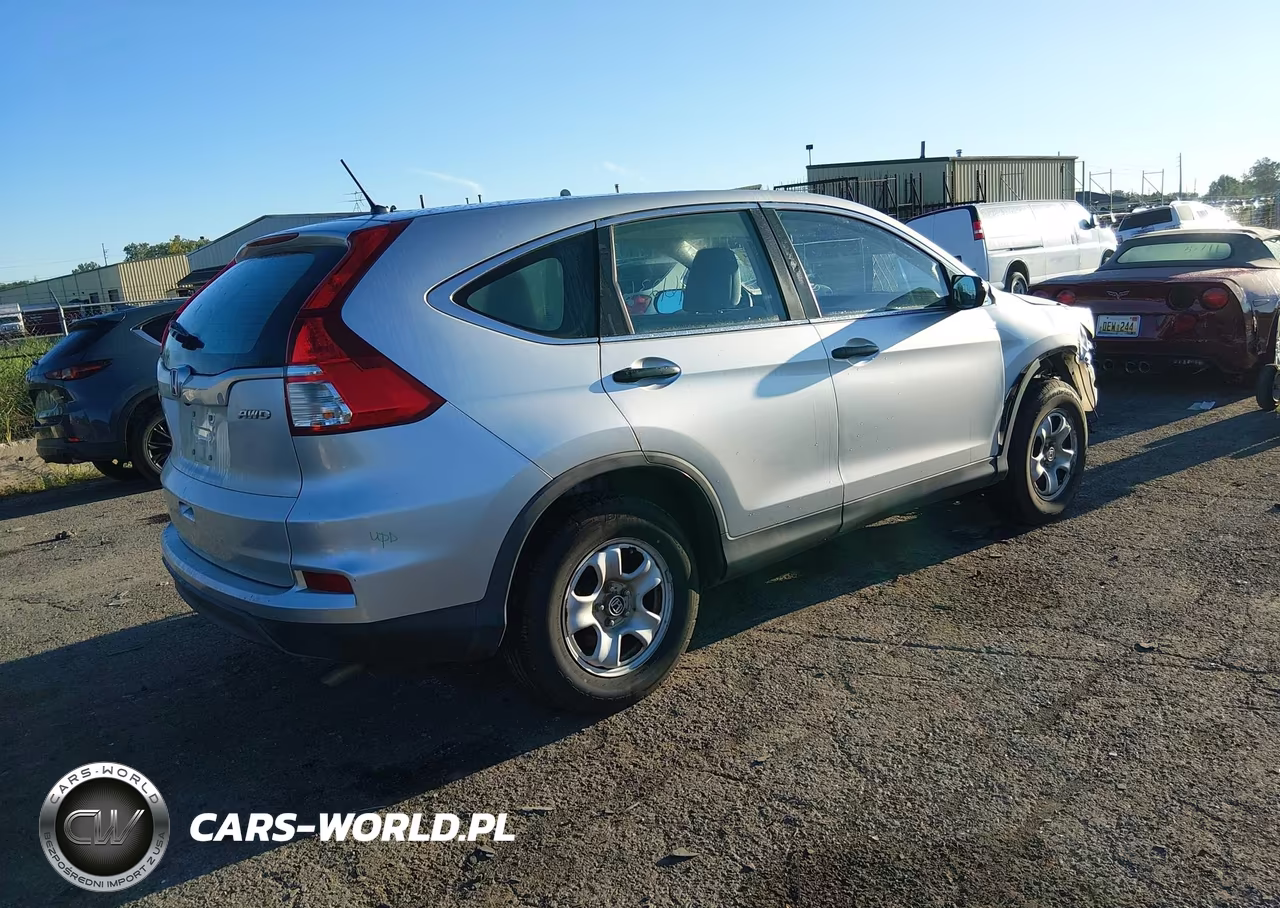 2015 Honda Cr-V Lx VIN:5J6RM4H3XFL048009 - 4