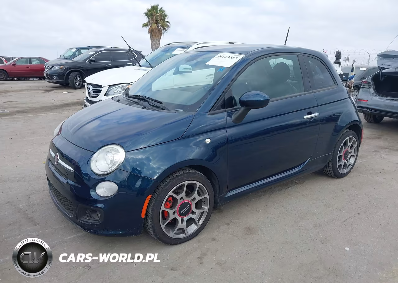 2015 Fiat 500 Sport VIN:3C3CFFBR4FT624796 - 2