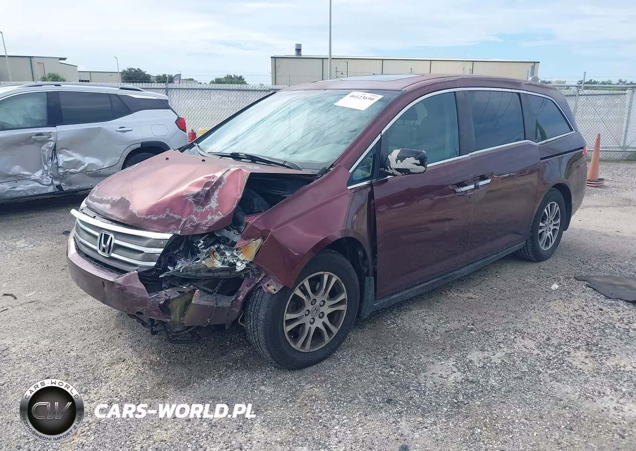 2013 Honda Odyssey Ex-L VIN:5FNRL5H68DB050379 - 2
