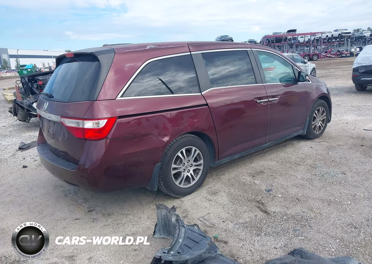 2013 Honda Odyssey Ex-L VIN:5FNRL5H68DB050379 - 4