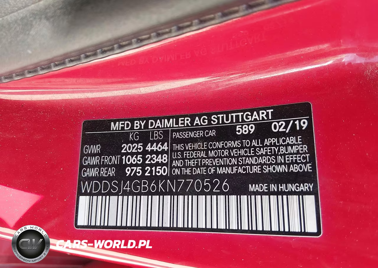 2019 Mercedes-Benz Cla 250 4Matic VIN:WDDSJ4GB6KN770526 - 9