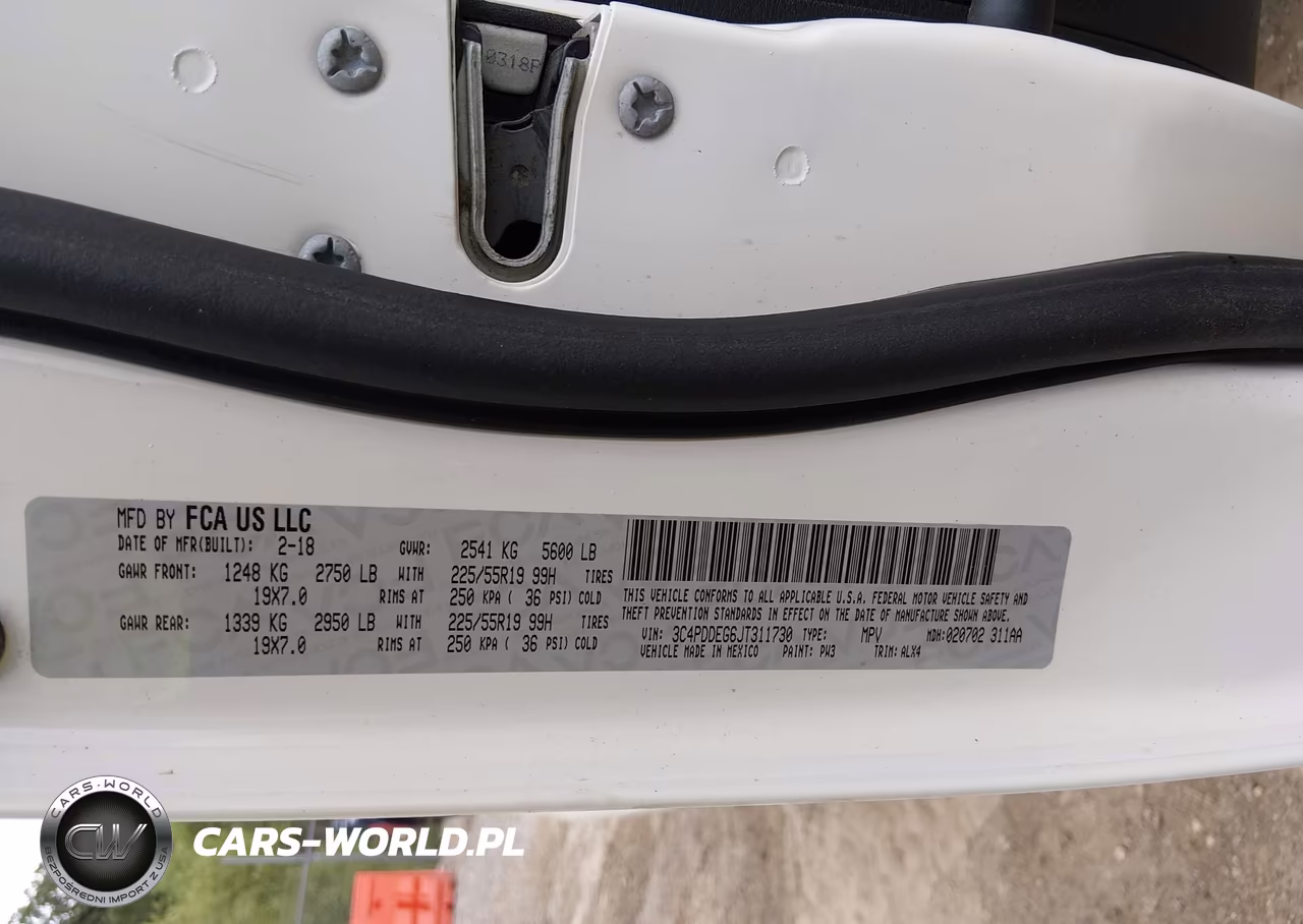 2018 Dodge Journey Gt Awd VIN:3C4PDDEG6JT311730 - 9