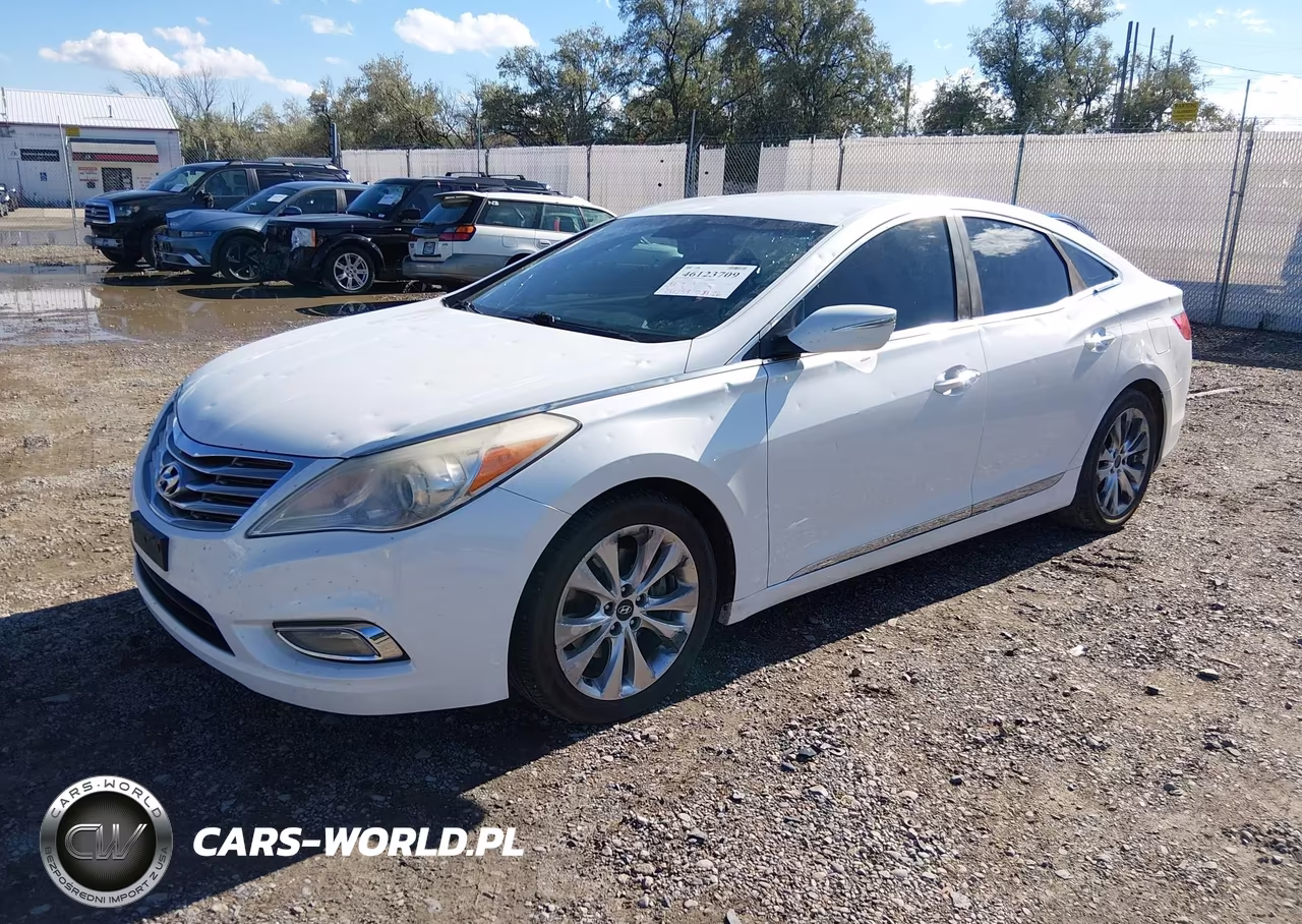 2012 Hyundai Azera VIN:KMHFG4JGXCA120505 - 2