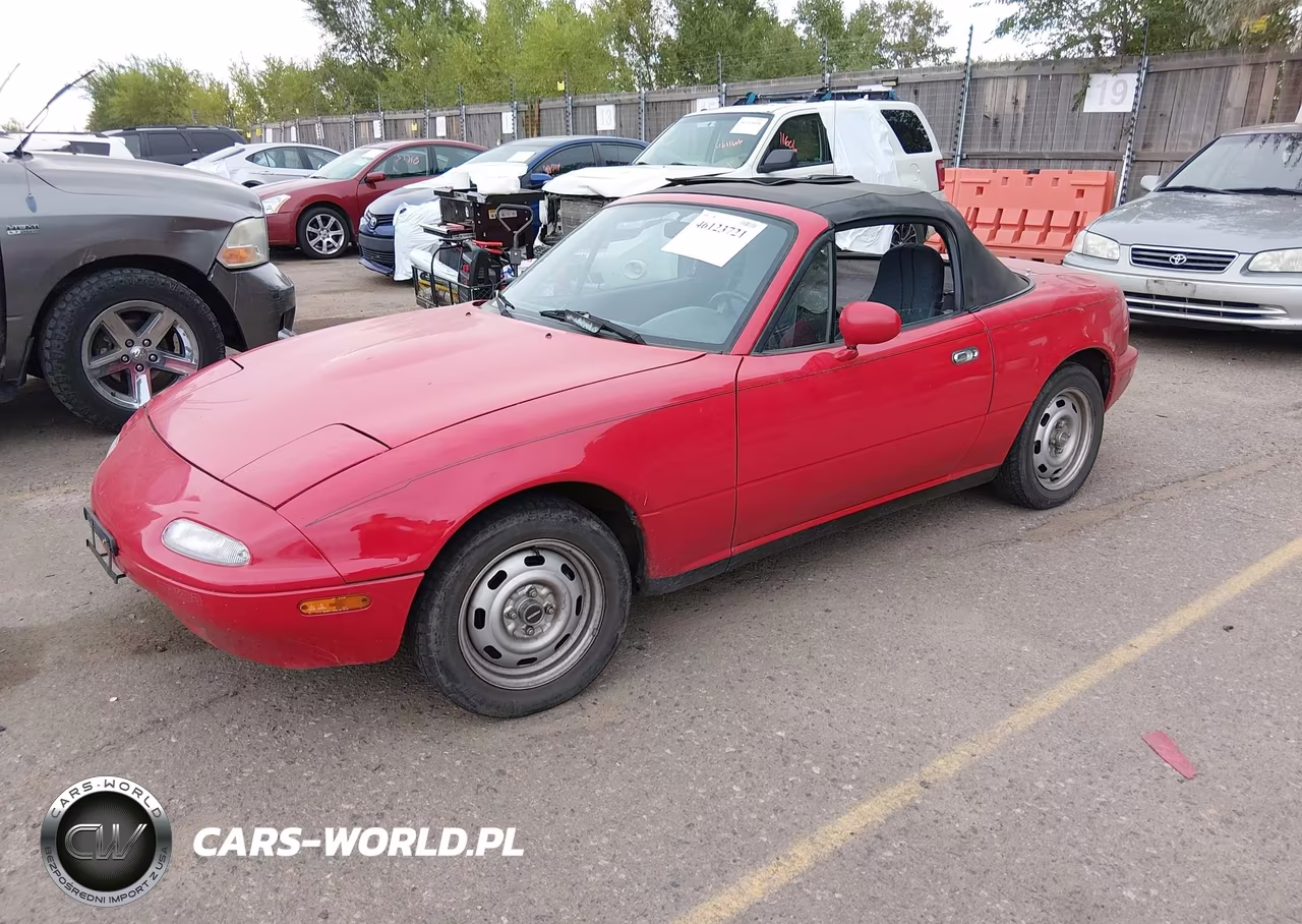 1992 Mazda Mx-5 Miata VIN:JM1NA3511N1300198 - 2