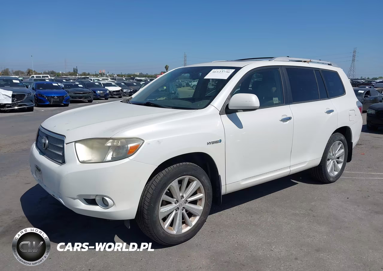 2008 Toyota Highlander Hybrid Limited VIN:JTEEW44A982017065 - 2