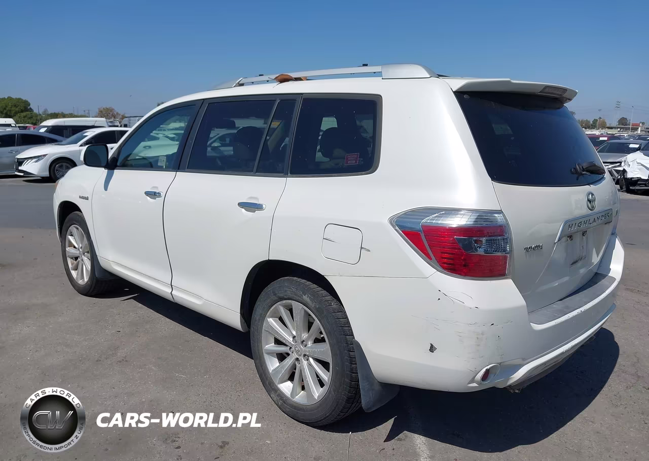 2008 Toyota Highlander Hybrid Limited VIN:JTEEW44A982017065 - 3