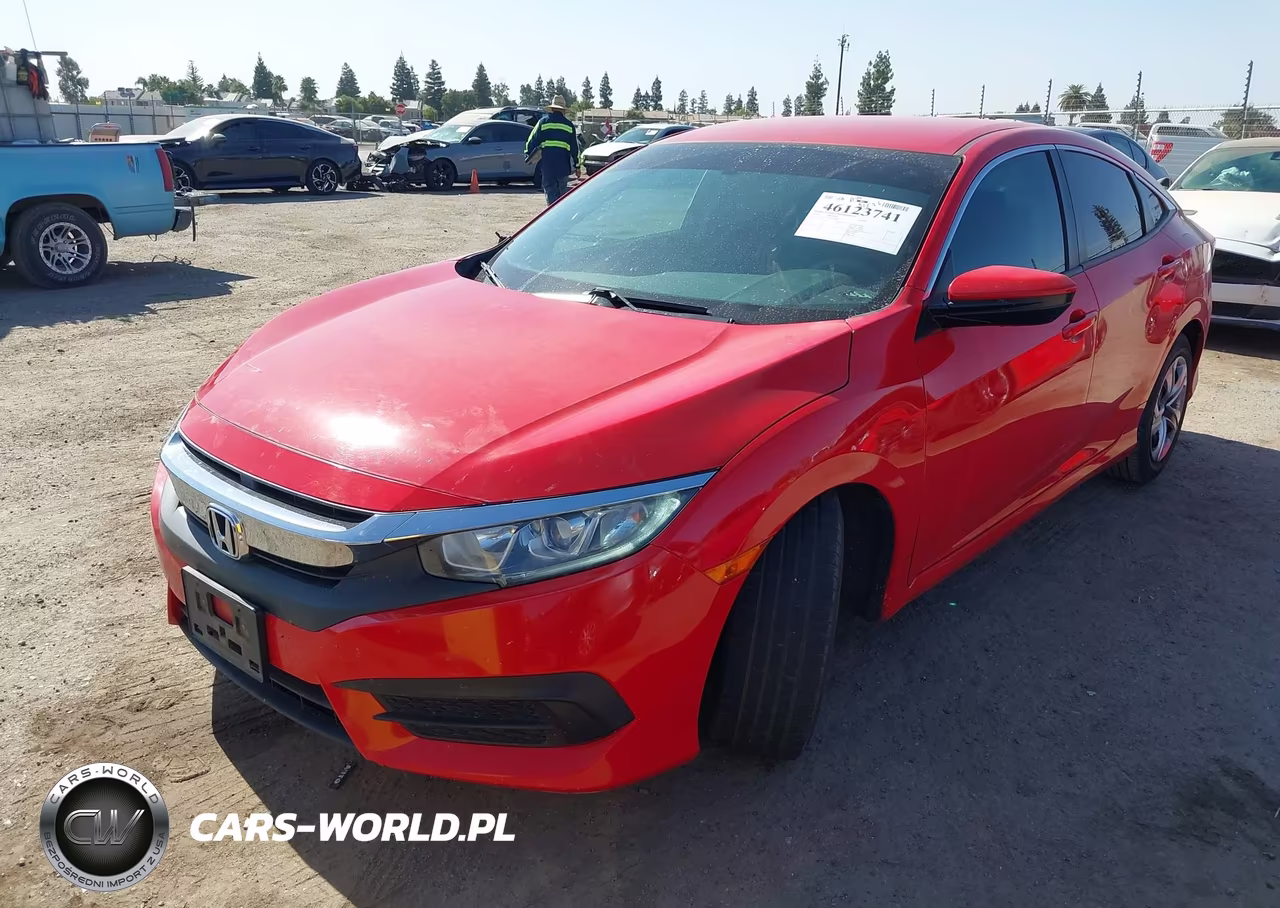 2016 Honda Civic Lx VIN:2HGFC2F57GH550898 - 2