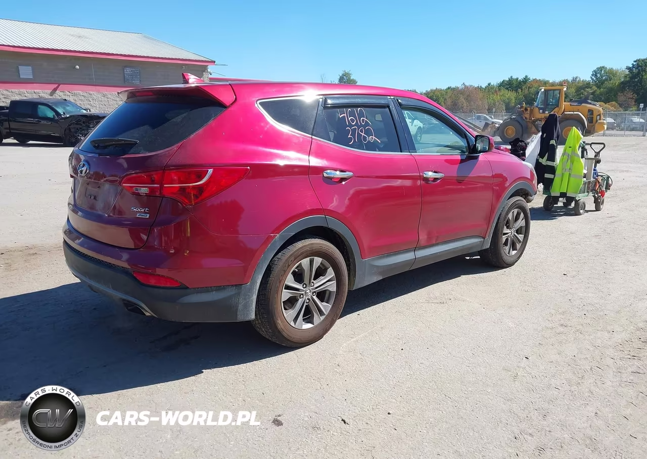 2014 Hyundai Santa Fe Sport 2.4L VIN:5XYZTDLBXEG202218 - 4