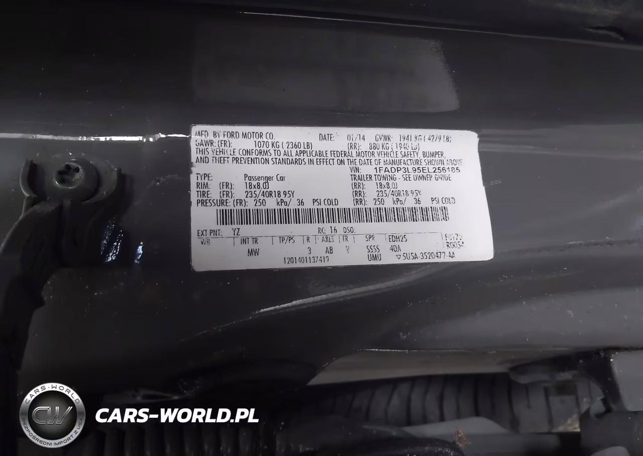 2014 Ford Focus St VIN:1FADP3L95EL256185 - 9