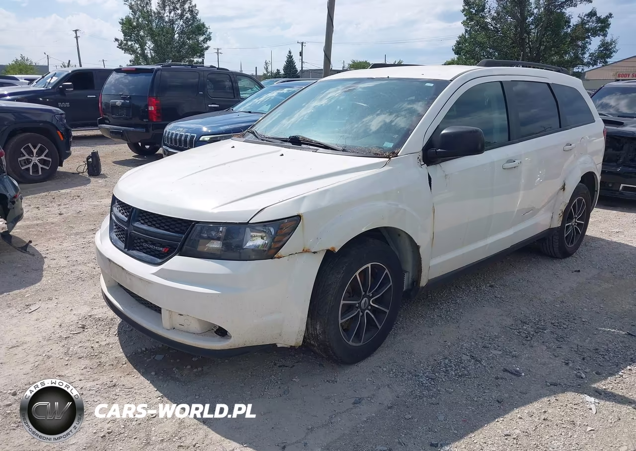 2018 Dodge Journey Se VIN:3C4PDCAB1JT511838 - 2