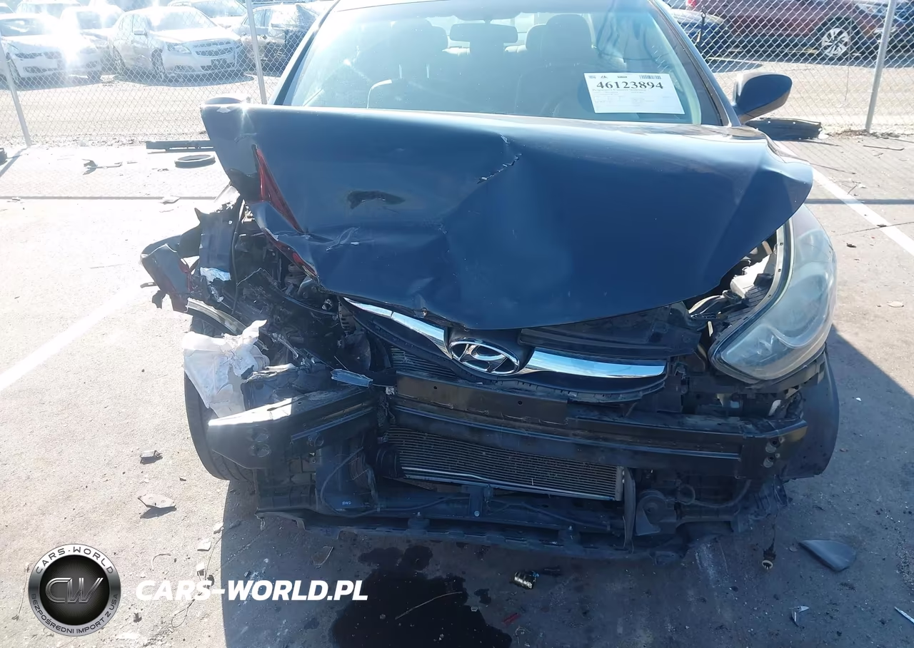 2013 Hyundai Elantra Gls VIN:5NPDH4AEXDH393915 - 6