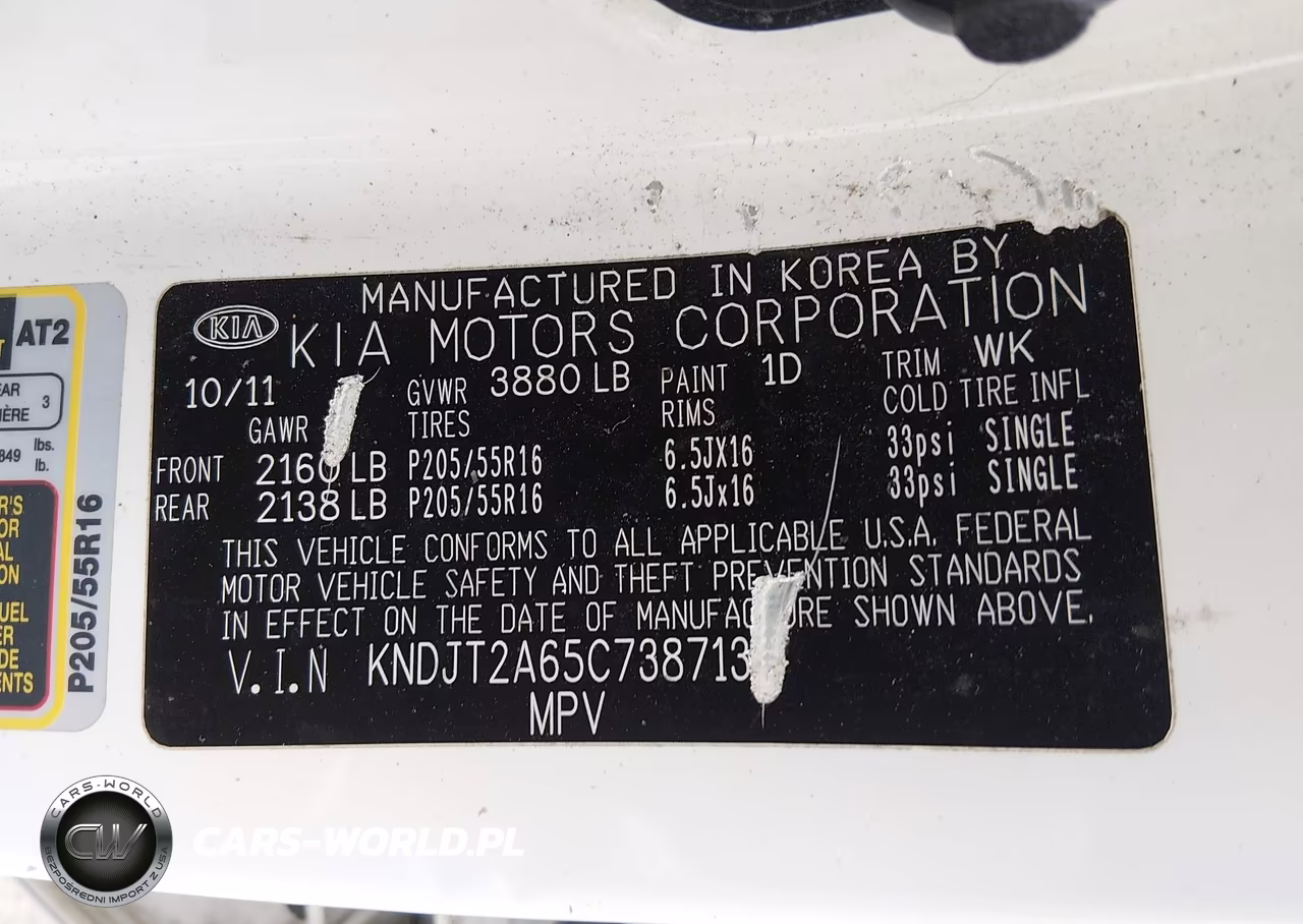2012 Kia Soul + VIN:KNDJT2A65C7387134 - 9