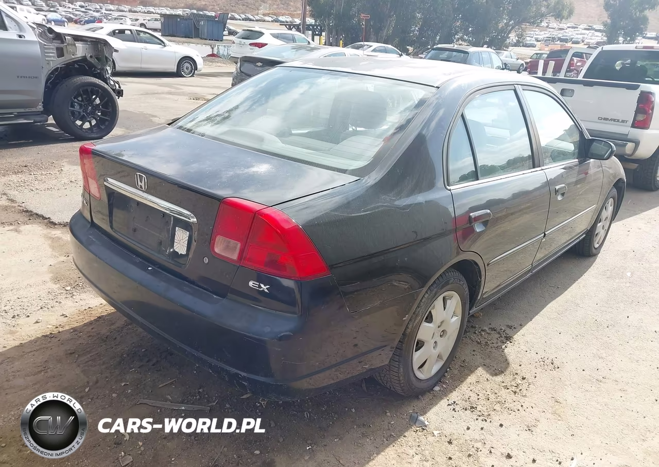 2001 Honda Civic Ex VIN:JHMES25781S001113 - 4