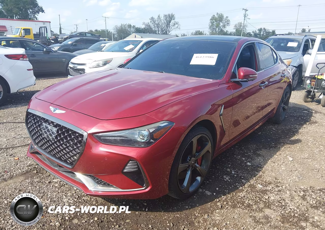 2019 Genesis G70 3.3T Dynamic VIN:KMTG34LE8KU021826 - 2