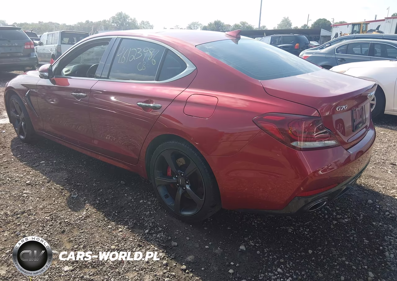 2019 Genesis G70 3.3T Dynamic VIN:KMTG34LE8KU021826 - 3