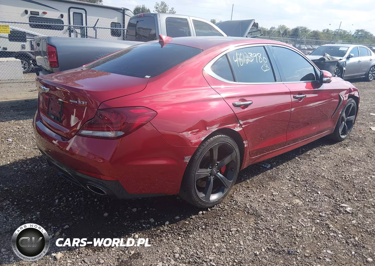 2019 Genesis G70 3.3T Dynamic VIN:KMTG34LE8KU021826 - 4