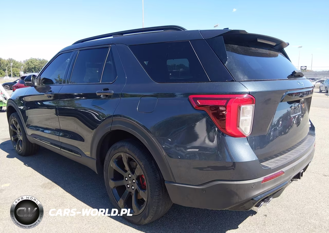 2022 Ford Explorer St VIN:1FM5K8GC0NGA61860 - 3