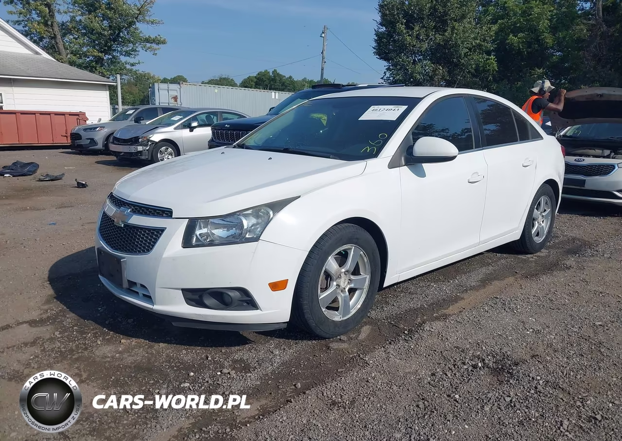 2012 Chevrolet Cruze 1Lt VIN:1G1PF5SCXC7384276 - 2